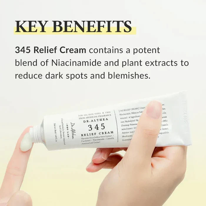 Dr Althea 345 RELIEF CREAM Glow Crush Beauty