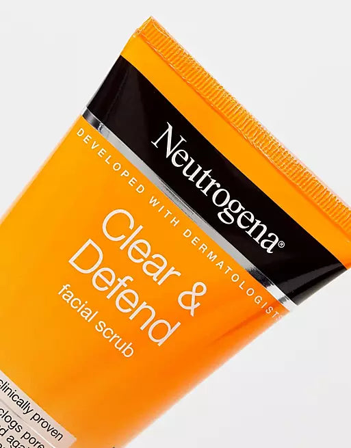 Neutrogena Clear & Defend Facial Scrub Glow Crush Beauty