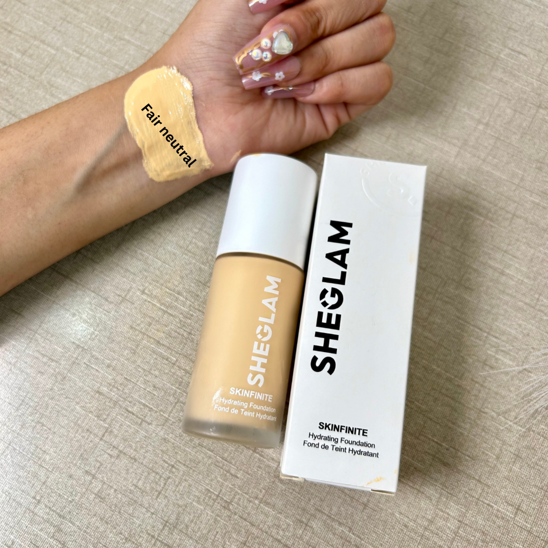 SheGlam Skinfinite Hydrating Foundation – 40ml Glow Crush Beauty
