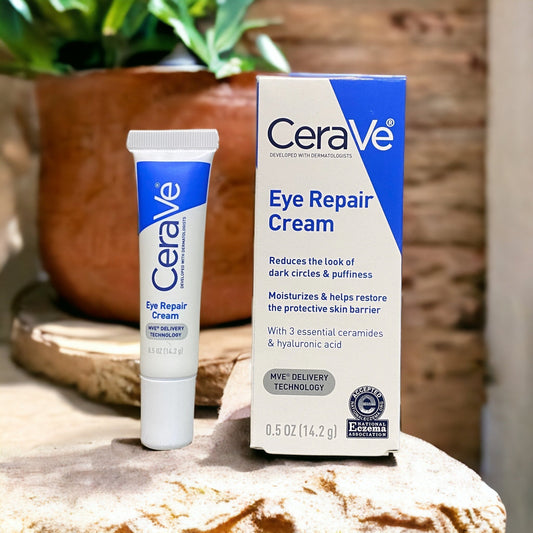 CeraVe Eye Repair Cream Glow Crush Beauty