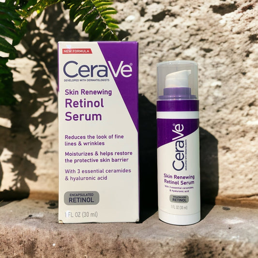 CeraVe Skin Renewing Retinol Serum Glow Crush Beauty