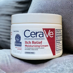 CeraVe Itch Relief Moisturising Cream Glow Crush Beauty