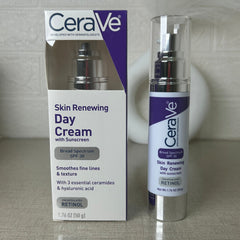 Cerave Skin Renewing Day Cream With Sunscreen SPF 30 Glow Crush Beauty