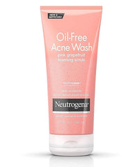 Neutrogena Oil-Free Acne Wash Foaming Scrub - Pink Grapefruit Glow Crush Beauty