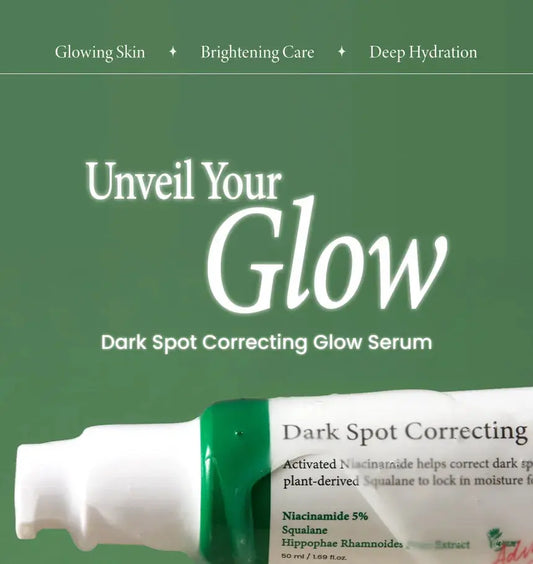 Bundle - AXIS-Y Dark Spot Correcting Glow Serum + Complete No-Stress Physical Sunscreen Glow Crush Beauty