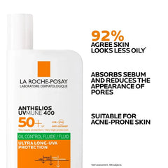 La Roche-Posay Anthelios UVMune 400 Oil Control Fluid SPF50+ Glow Crush Beauty