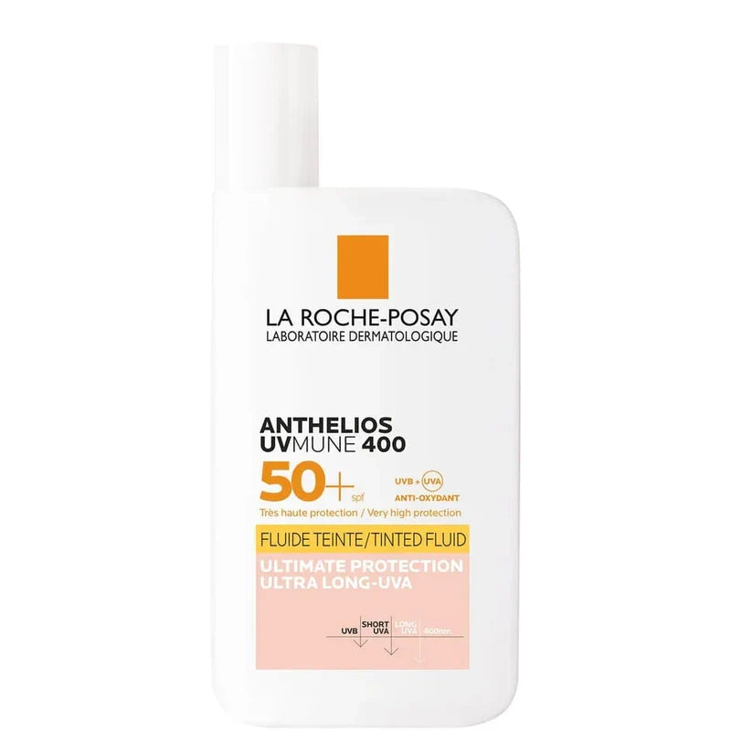 La Roche-Posay Anthelios UVMune 400 Tinted Fluid SPF50+ Glow Crush Beauty