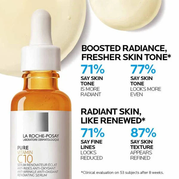 La Roche-Posay 10% Pure Vitamin C Serum Glow Crush Beauty