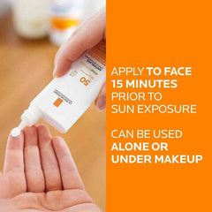 La Roche-Posay Anthelios Light Fluid Mineral Sunscreen SPF 50 Glow Crush Beauty