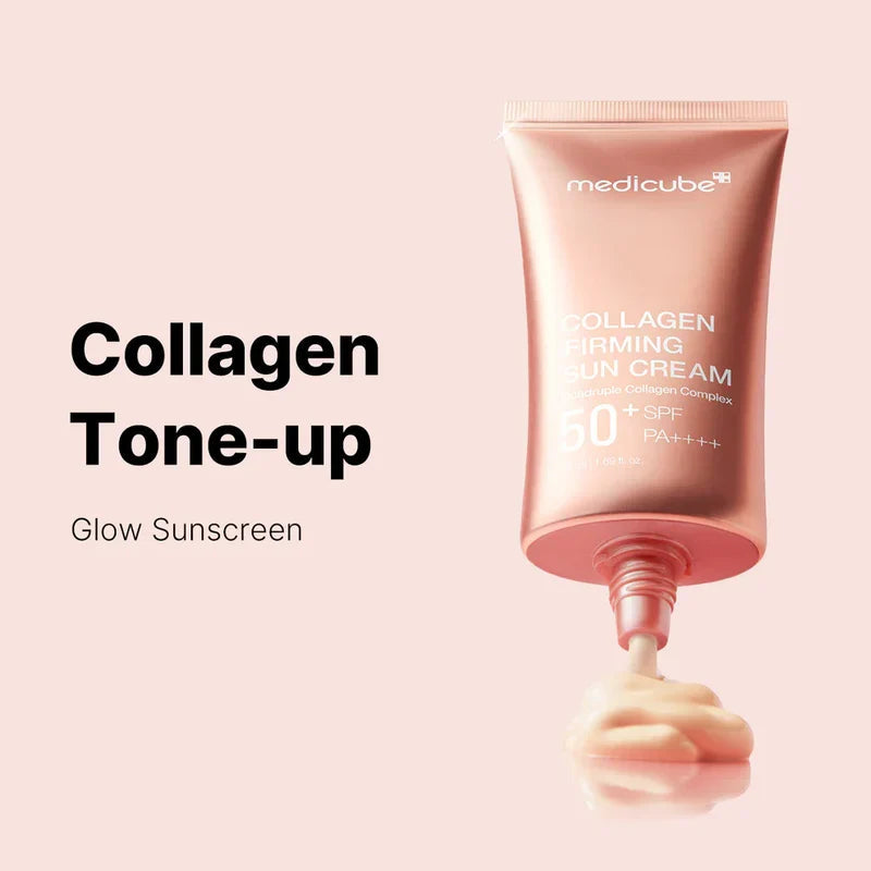 Medicube Collagen Firming Sun Cream 50+SPF PA++++ Glow Crush Beauty