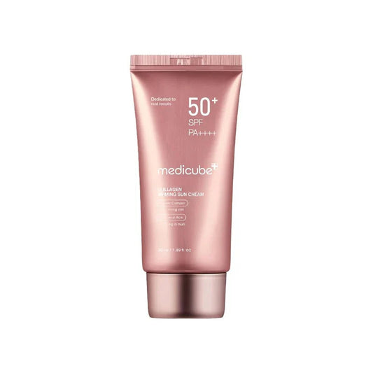 Medicube Collagen Firming Sun Cream 50+SPF PA++++ Glow Crush Beauty