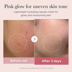 Medicube PDRN Pink Collagen Capsule Cream Glow Crush Beauty