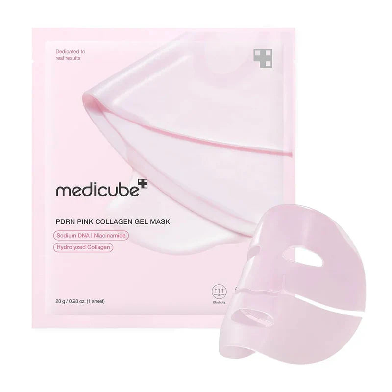 Medicube PDRN Pink Collagen Gel Mask Glow Crush Beauty