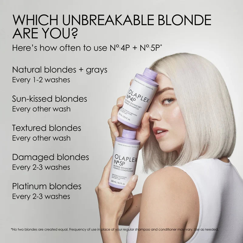 OLAPLEX Nº.5P Blonde Enhancer Toning Conditioner Glow Crush Beauty