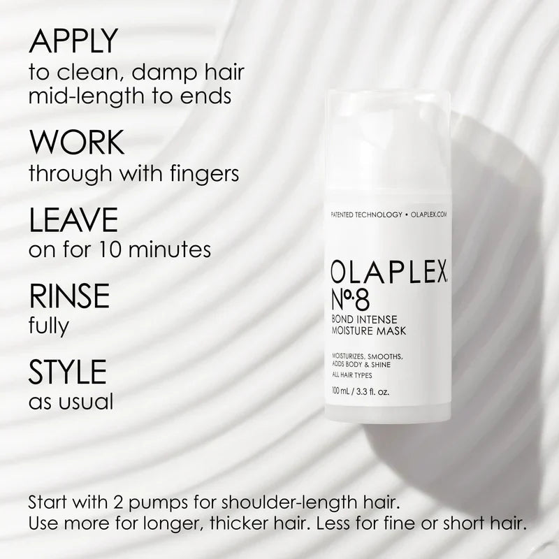 Olaplex No.8 Bond Intense Moisture Mask Glow Crush Beauty
