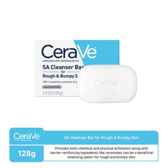 CeraVe SA Cleanser Bar for Rough & Bumpy Skin – 128g Glow Crush Beauty