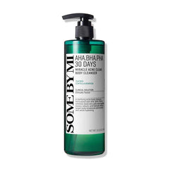 SOME BY MI AHA BHA PHA 30 Days Miracle Acne Clear Body Cleanser 400ml Glow Crush Beauty