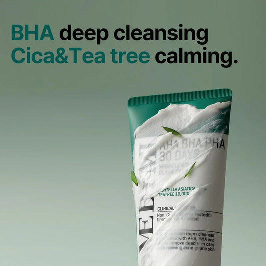SOME BY MI AHA BHA PHA 30 Days Miracle Acne Clear Foam 100ml Glow Crush Beauty
