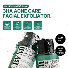 SOME BY MI AHA BHA PHA 30 Days Miracle Toner Glow Crush Beauty
