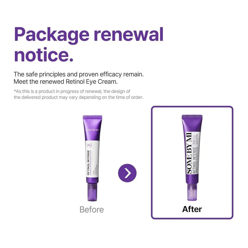 SOME BY MI Retinol Intense Advanced Triple Action Eye Cream 30ml Glow Crush Beauty