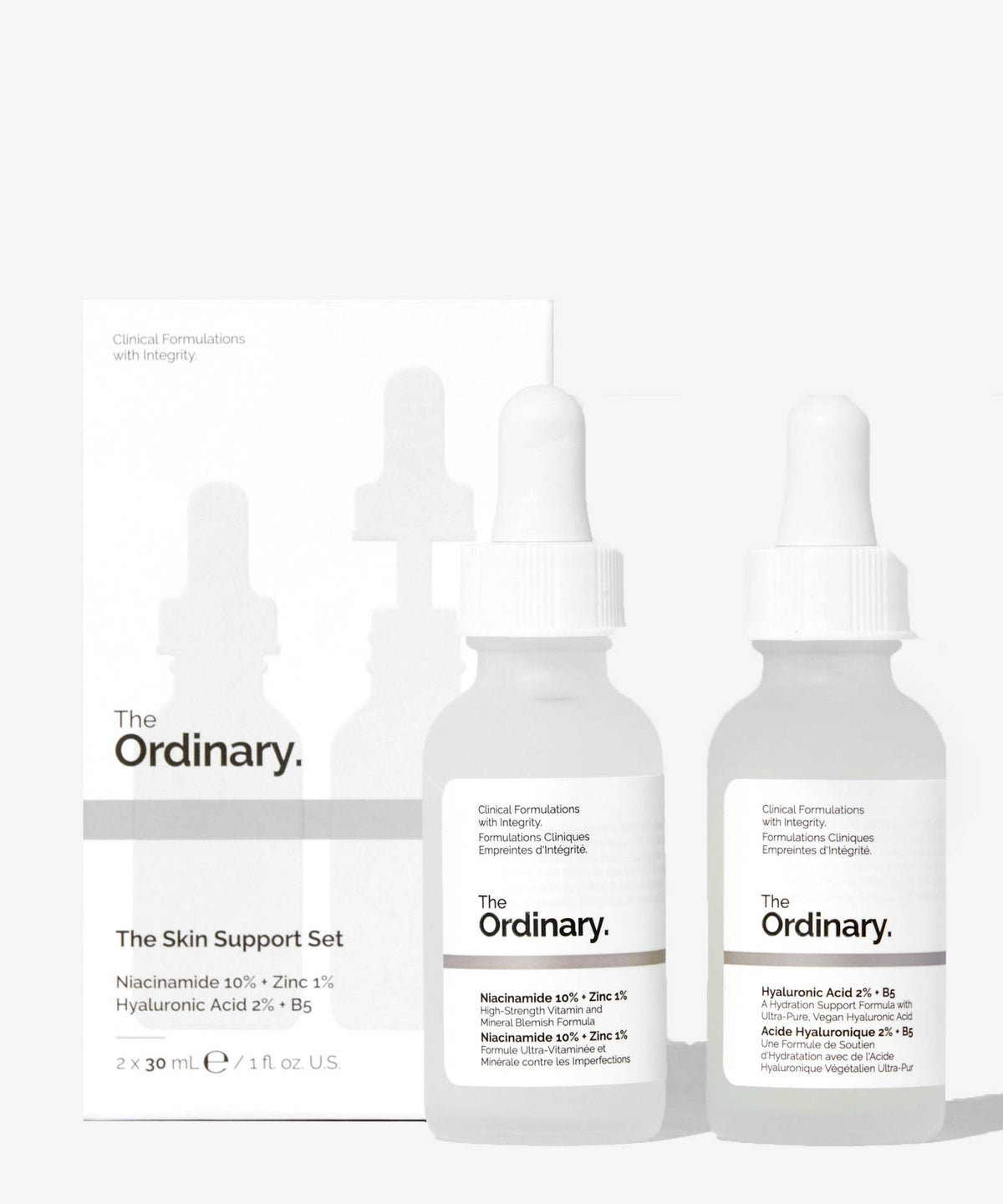 The Ordinary 2 in 1 Niacinamide+hyaluronic Acid Serums Glow Crush Beauty