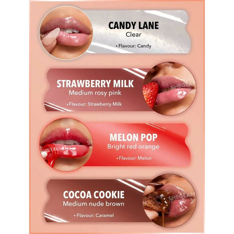 Sheglam Crystal Glaze Moisturizing Lip Care Glow Crush Beauty