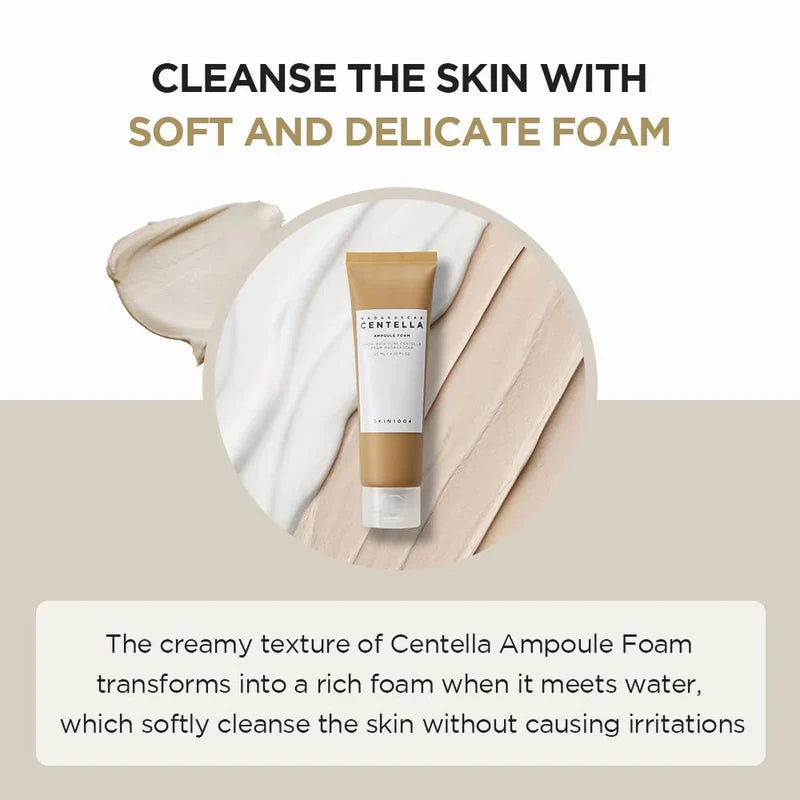 Skin1004 Madagascar Centella Ampoule Foam Glow Crush Beauty