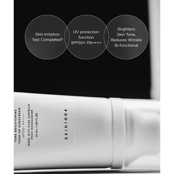 Skin1004 Madagascar Centella Tone Brightening Tone-Up Sunscreen SPF50 50ml Glow Crush Beauty