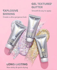 SHEGLAM Body Highlighter Glitter Gel Party Starter Glow Crush Beauty