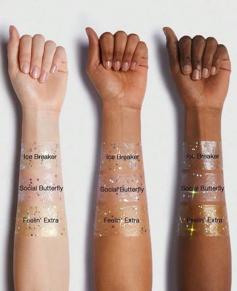 SHEGLAM Body Highlighter Glitter Gel Party Starter Glow Crush Beauty