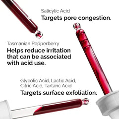 The Ordinary AHA 30% + BHA 2% Peeling Solution Glow Crush Beauty