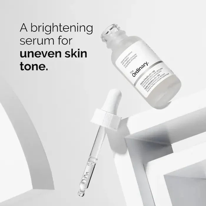 The Ordinary Alpha Arbutin 2% + HA Serum Glow Crush Beauty
