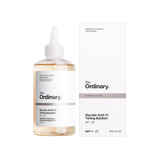 The Ordinary Glycolic Acid 7% Toning Solution Glow Crush Beauty