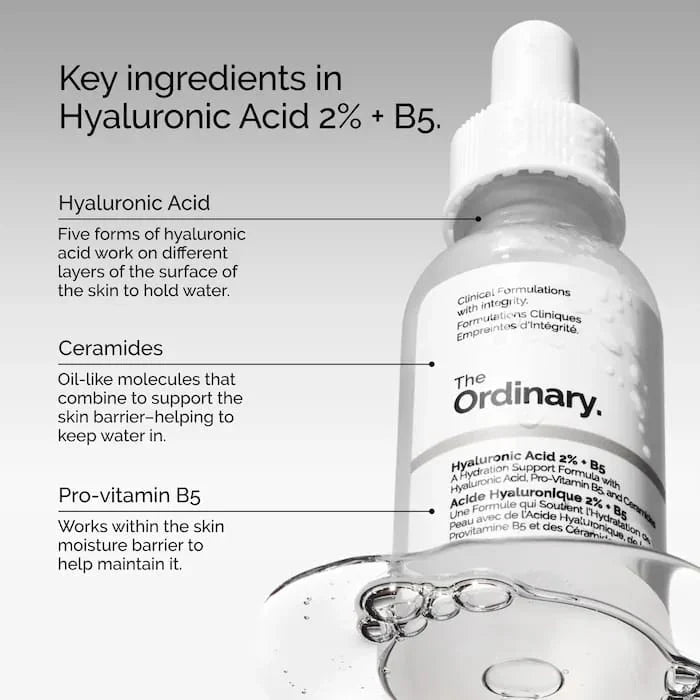 The Ordinary Hyaluronic Acid 2% + B5 Glow Crush Beauty