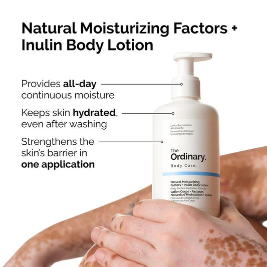The Ordinary Natural Moisturizing Factors + Inulin Body Lotion Glow Crush Beauty