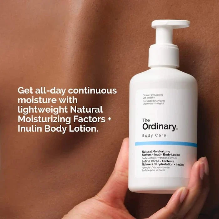 The Ordinary Natural Moisturizing Factors + Inulin Body Lotion Glow Crush Beauty