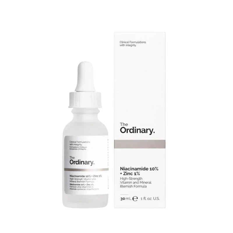 The Ordinary Niacinamide 10% + Zinc 1% Serum Glow Crush Beauty