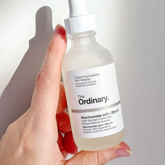 The Ordinary Niacinamide 10% + Zinc 1% Serum Glow Crush Beauty
