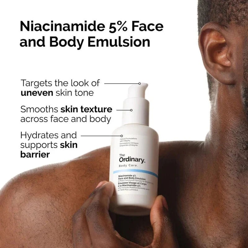 The Ordinary Niacinamide 5% Face and Body Emulsion Glow Crush Beauty