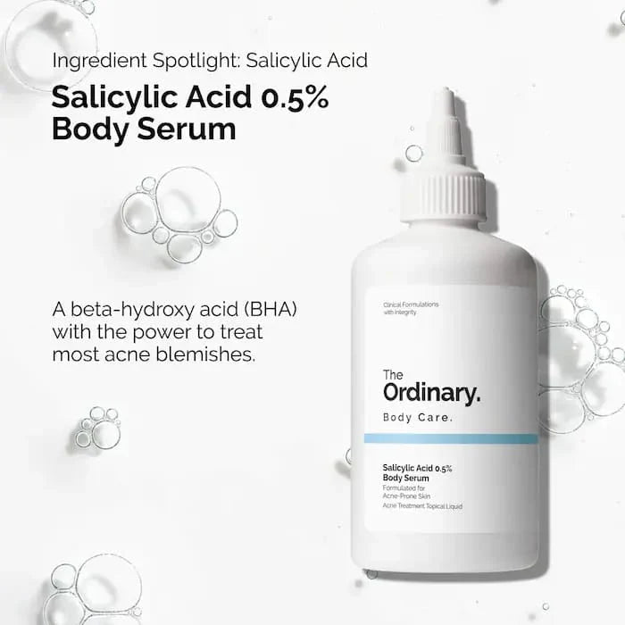 The Ordinary Salicylic Acid 0.5% Body Serum Glow Crush Beauty