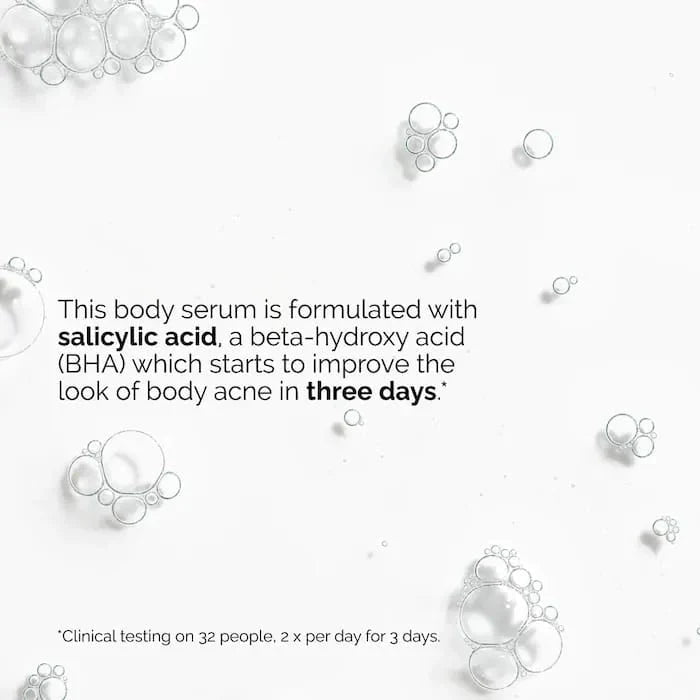 The Ordinary Salicylic Acid 0.5% Body Serum Glow Crush Beauty