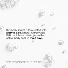 The Ordinary Salicylic Acid 0.5% Body Serum Glow Crush Beauty