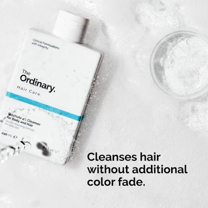 The Ordinary Sulphate 4% Cleanser For Body And Hair Glow Crush Beauty