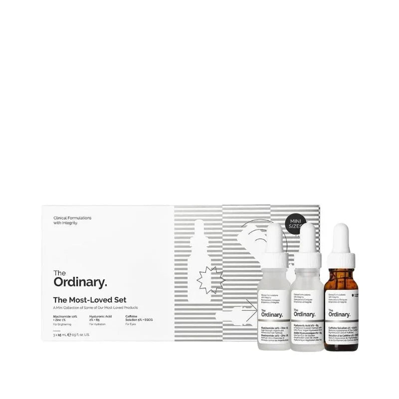 The Ordinary The Most-Loved Set Glow Crush Beauty