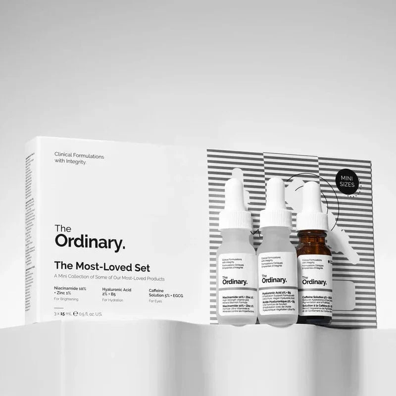 The Ordinary The Most-Loved Set Glow Crush Beauty
