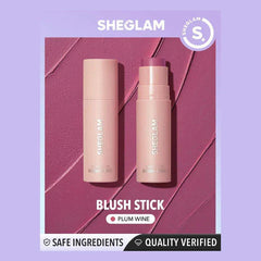 SheGlam Snatch N Cream Blush Stick Glow Crush Beauty
