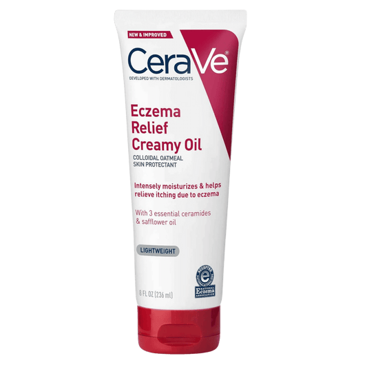 Cerave Eczema Relief Creamy Body Oil (236 ml) Glow Crush Beauty