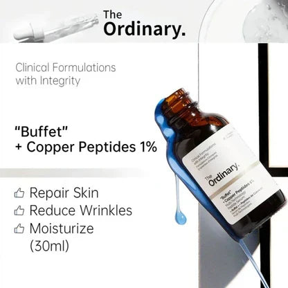 The Ordinary Buffet Multi- Technology Peptide Serum 30ml Glow Crush Beauty