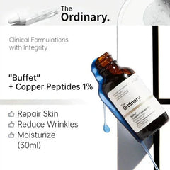 The Ordinary Buffet Multi- Technology Peptide Serum 30ml Glow Crush Beauty
