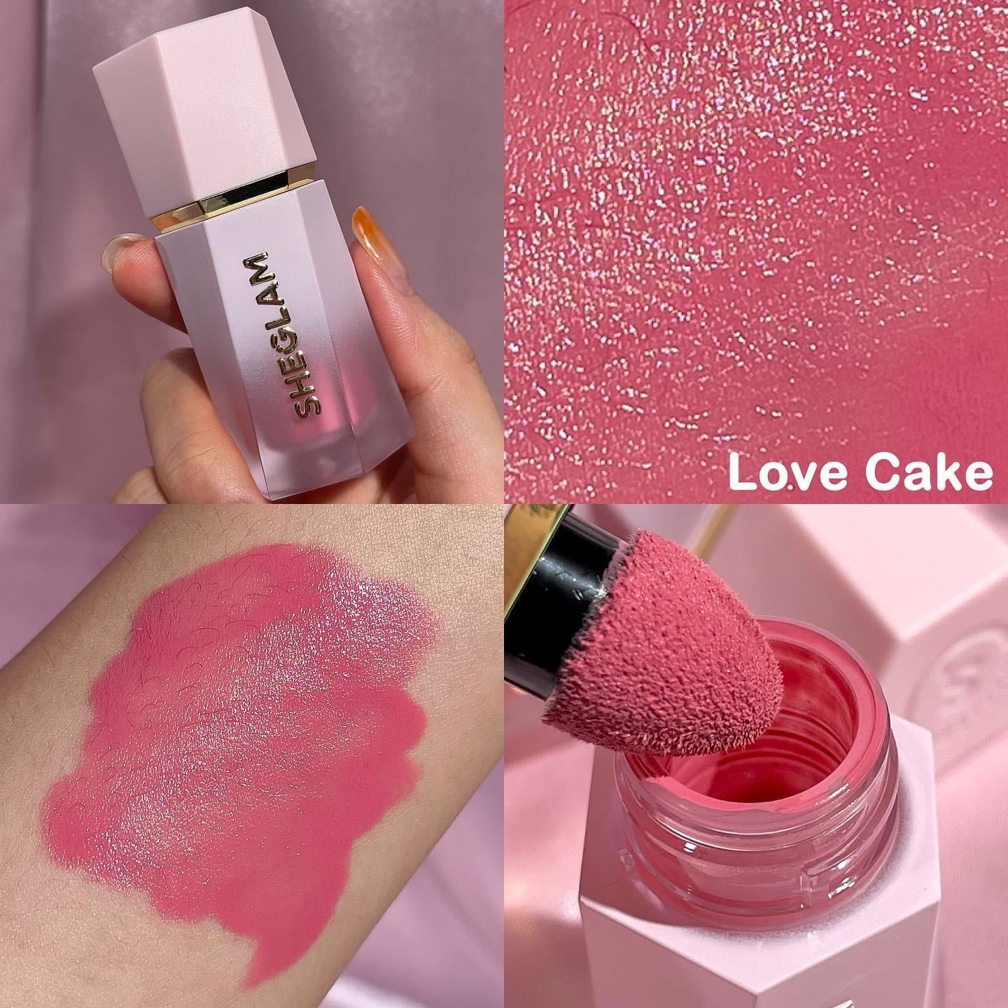 Sheglam Color Bloom Liquid Blush Glow Crush Beauty